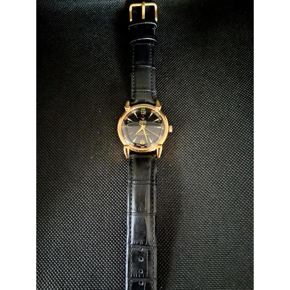 Vintage Camy Men's Leather Mechanical Watch RARE - Picture 4 of 8